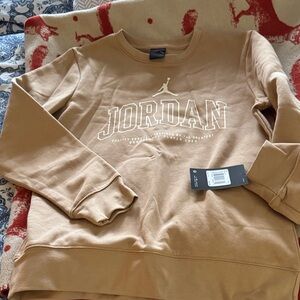 Jordan Men's Brown Crewneck Sweater